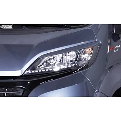 Abbildung von RDX Racedesign RDSB164 Blende, Hauptscheinwerfer vorne FIAT: Ducato III Kastenwagen, Pritsche / Fahrgestell