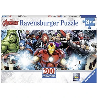 Abbildung von RAVENSBURGER Marvel Avengers Puzzle 200 Teile Panorama