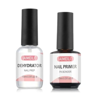 Abbildung von AIMEILI 15ml Nail Prep Dehydrator und Primer für Gelnägel, Acrilnägel Acrylpulver Gel Nagellack