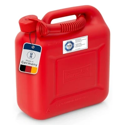Abbildung von Kraftstoff Kanister 812873 STANDARD 10l für Benzin, Diesel und andere Gefahrgüter, UN Zulassung, made in Germany, TÜV geprüfter Produktion, Rot