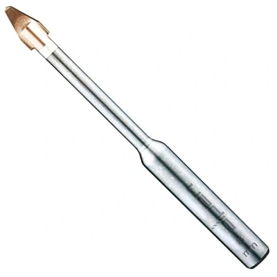 Abbildung von ALPEN Bohrer 30000600100, Bohrer, 6 mm, 11,5 cm, Glas, Porzellan, Fliesen, Grau, 1 Stück