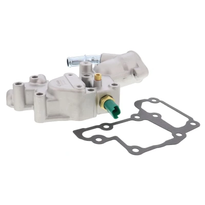 Abbildung von VEMO V22 99 0016 Thermostatgehäuse ohne Dichtung mit Sensor Original Qualität PEUGEOT: 207 Schrägheck, 206 307 Schrägheck