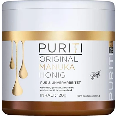 Abbildung von Puriti Manuka honig MGO 850+ aus Neuseel 120 g