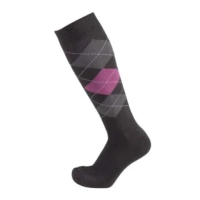 Abbildung von PFIFF Unisex 100322 Socke, anthrazit Grau pink, 37 39 EU