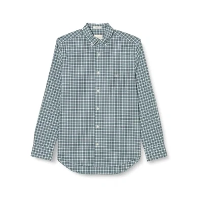 Abbildung von GANT Regular FIT Small Checked Hemd, Herren, Größe: Small, Blauw donkerblauw