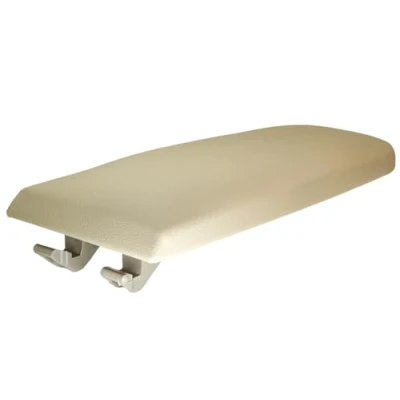 Abbildung von Armlehnendeckel Mittelkonsole Abdeckung Kappe Für Jetta Golf MK4 Polo Passat Skoda Octavia,Leder (Beige)