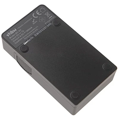Abbildung von vhbw USB Ladegerät kompatibel mit Netgear/Arlo Pro, Pro 2, VM4030, VM4030P, VMA4400, VMA4400 100NAS Kamera Camcorder Action Cam Akku Ladeschale