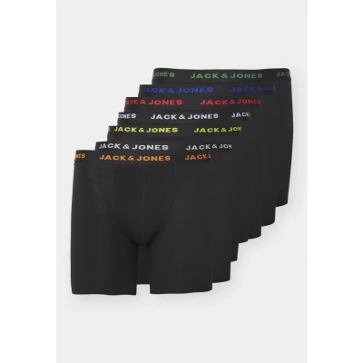 Abbildung von JACK&amp;JONES PLUS Herren JACBASIC Trunks 7 Pack NOOS PLS Boxershorts, Black/Pack:Black Black Black, 4XL (7er Pack)