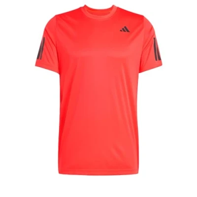 Abbildung von adidas Performance CLUB 3 Stripes TEE Sport Tshirt, Herren, Größe: XXL, Semi lucid red