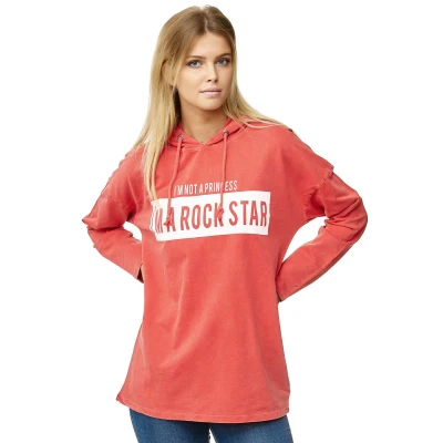 Abbildung von Decay Kapuzensweatshirt, mit ROCKSTAR Aufdruck