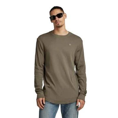 Abbildung von G Star LASH Langarmshirt, Herren, Größe: Small, Turf