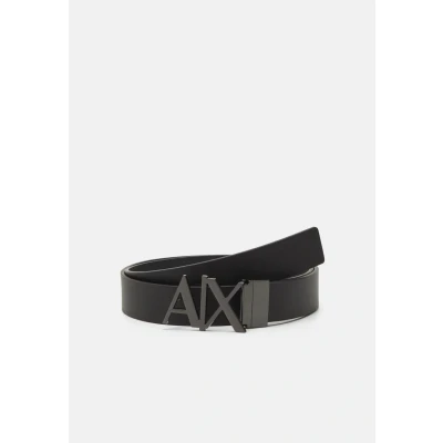 Abbildung von Armani Exchange Reversible BELT Gürtel, Größe: 38, Black
