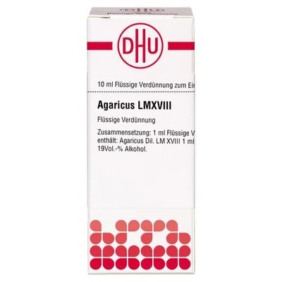 Abbildung von Agaricus LM Xviii Dilution 10 ml
