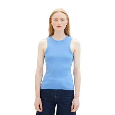 Abbildung von TOM Tailor Denim Top, Damen, Größe: XXL, Sicilian blue