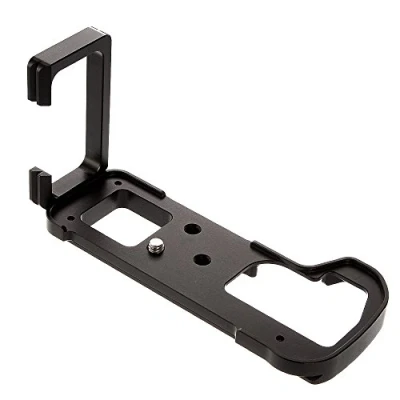 Abbildung von QR Vertikal L Bracket Platte Halterung 1/4 Für Panasonic Lumix DMC GH5 DSLR Kamera Benro Arca Swiss