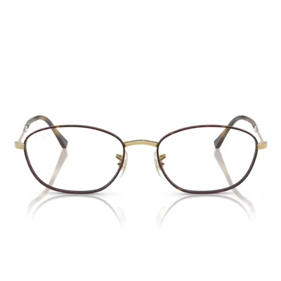 Abbildung von Ray Ban Damen RX3749V 3177 Rahmen von BRILLEN Metall Schildkröte Transparent Geometrisch Normal
