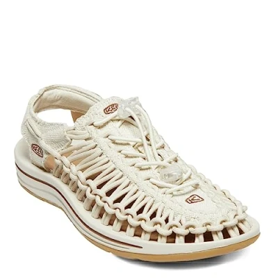 Abbildung von Keen Uneek Trekkingsandale, Damen, Größe: 40.5, Offwhite Schuhe