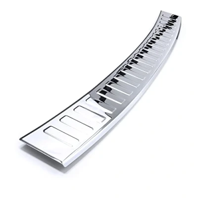 Abbildung von tuning art 788 Edelstahl Ladekantenschutz passend für Skoda Octavia 3 Kombi 2013 2017, Farbe:Chrom