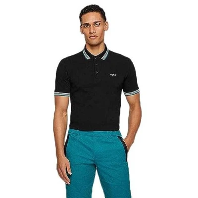 Abbildung von BOSS Paddy Poloshirt, Herren, Größe: Large, Black