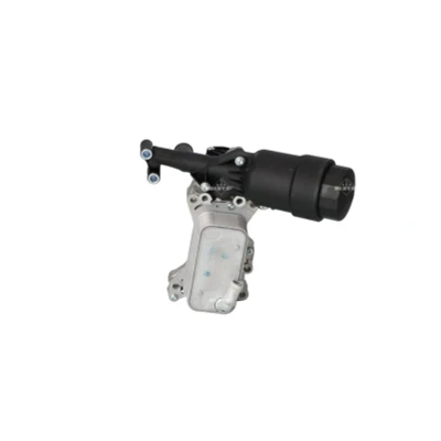 Abbildung von NRF 31350 Ölkühler mit Ölkühler, Dichtringen Filter EASY FIT MERCEDES BENZ: ML Klasse, V C Klasse T modell, JEEP: Compass, Patriot