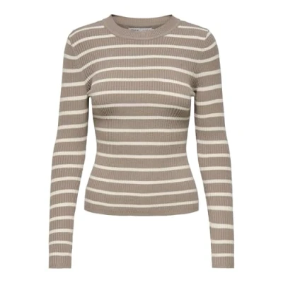 Abbildung von ONLY Onllouisa Strickpullover, Damen, Größe: XL, Mocha meringue