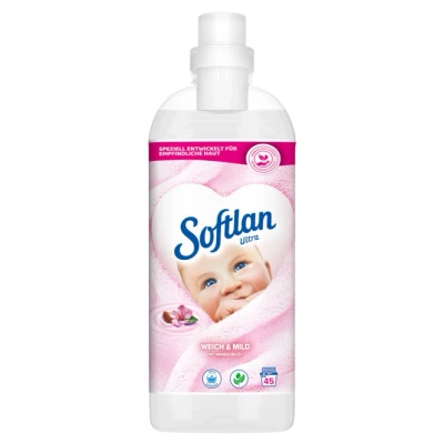 Abbildung von Softlan Ultra Weichspüler Weich &amp; Mild 1L 45WL