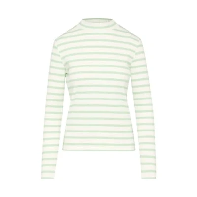 Abbildung von s.Oliver Langarmshirt mit Rippstruktur und Stehkragen