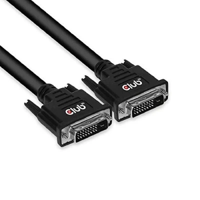 Abbildung von Club 3D DVI Kabel Double Link D (Stecker) auf 10 m Rändelschrauben, vergoldete Kontakte