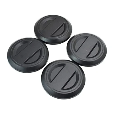 Abbildung von 4 x Radnabenkappen, Mittelkappen, Schwarze Mittelkappe für Polaris RZR 1000 XP Turbo, Ersatzteilnummern: 1522872 655