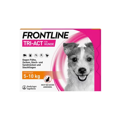 Abbildung von FRONTLINE TRI ACT Hund S 5 10 kg 6 St