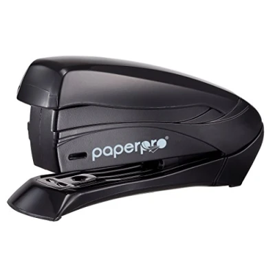 Abbildung von PaperPro inSpire 15, 1495 Kompakter Hefter, Heftklammern bis zu 15 Blatt, schwarz
