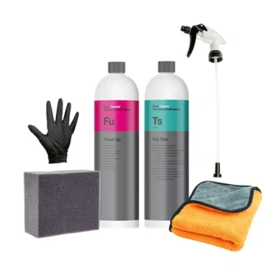 Abbildung von Veteranicar Koch Chemie Top Star 1,0L Kunststoffpflege Milch Set (6 Teilig)