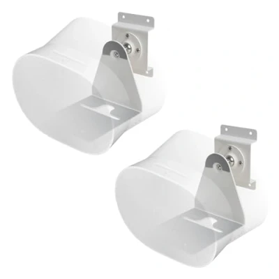 Abbildung von shinar 2er Set Metall Wandhalterung Kompatibel mit sonos Era 300,Schwenkbar bis zu 360,Neigbar 70/+70 (Rauf und runter, Links rechts) kabelmanagement Max. 12 kg Weiß