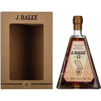Abbildung von J. Bally Rhum Vieux Agricole Martinique 12 Ans D&#039;Âge mit Geschenkverpackung (1 x 0.7 l)