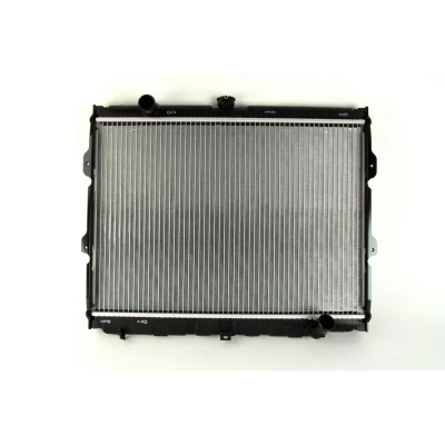 Abbildung von NRF 504125 Kühler, Motorkühlung Aluminium 610 415 34 Kühlrippen gelötet