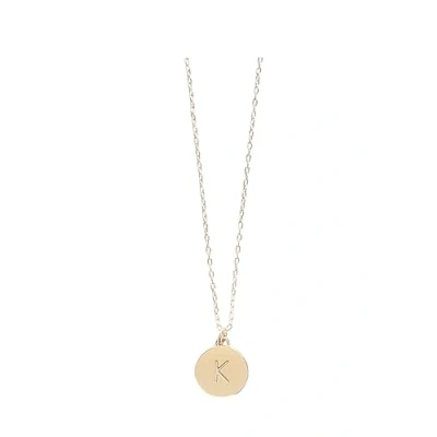 Abbildung von Kate Spade New York Mini Anhänger „K“, golden