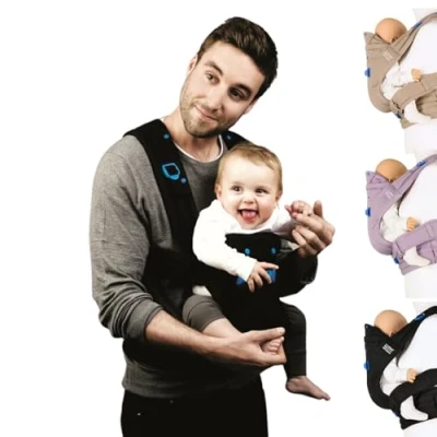 Abbildung von Pao Papoose Tragegestell Babytrage mit 3 Tragepositionen fόr Sδuglinge und Kleinkinder 1 St