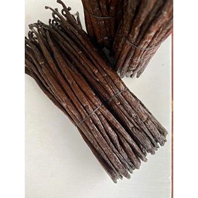 Abbildung von Hymor Bourbon Vanille aus Madagaskar 50g 16 18 cm Vanilleschoten Gourmet ganzen Schoten neue Ernte Premium Qualität, zum Kochen und Backen