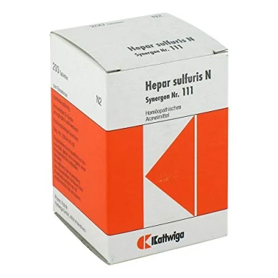 Abbildung von Synergon Komplex 111 Hepar sulfuris N Ta 200 St