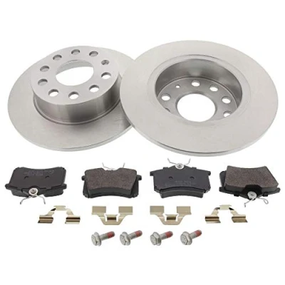 Abbildung von MAPCO 47831 Bremsscheiben und beläge Hinterachse voll exkl. Verschleißwarnkontakt VOLKSWAGEN: Golf Plus / Crossgolf, 5 Schrägheck, Caddy 3 Kombi