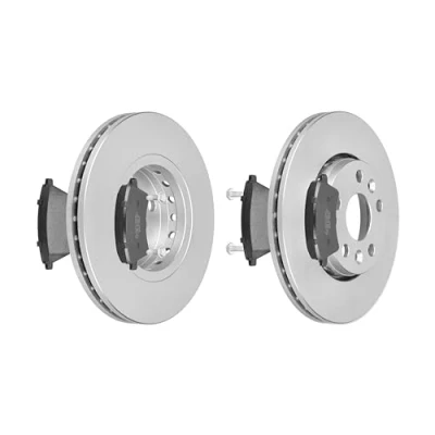 Abbildung von F.BECKER_LINE BREMSSCHEIBEN Ø280MM + BREMSBELÄGE VORNE FÜR RENAULT KANGOO BE
