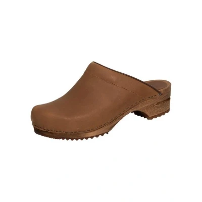 Abbildung von Sanita Chrissy OPEN Clogs, Damen, Größe: 39, Cognac Schuhe