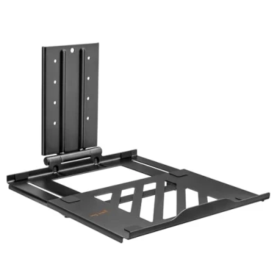 Abbildung von My Wall Verstellbare Laptop Adapter Halter (11“ 17“) für Monitorbefestigungen, VESA 75 / 100