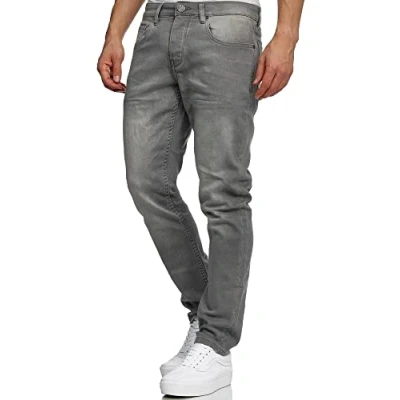 Abbildung von Tazzio Jeans Straight Leg, Herren, Größe: 34xL32, Grau
