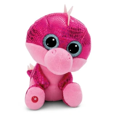 Abbildung von NICI GLUBSCHIS Kuscheltier Drache Kay 15 cm Farbenfrohes Stofftier mit großen, niedlichen Glitzeraugen, Plüschtier für Schmusetierliebhaber 49395