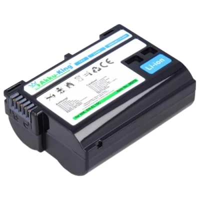 Abbildung von Akku kompatibel mit Nikon EN EL15C, VFB12802 Li Ion 2250mAh für Z5, Z6, Z7, D500, D610, D750, D800, D800E, D810, D810A, D850, D7000, D7100, D7200