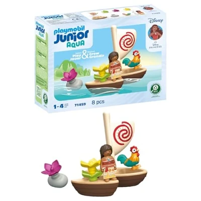 Abbildung von Playmobil® Konstruktions Spielset Vaiana Katamaran (71459), JUNIOR &amp; Disney, (8 St), Made in Europe