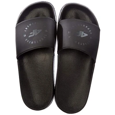 Abbildung von 4F Men&#039;s NOSD4 KLM202 21S Pantoletten, sc schwarz, 41