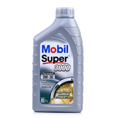 Abbildung von Mobil Super 3000 Formula P 0W 30 1l Motoröl 152170 CITROËN: Jumper II Kastenwagen, Berlingo II, Pritsche/Fahrgestell, PEUGEOT: 5008 I