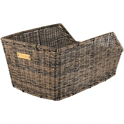 Abbildung von Fahrradkorb Für Gepäckträger Basil Cento Rattan Look 47 X 34 22 Cm Nature Brown